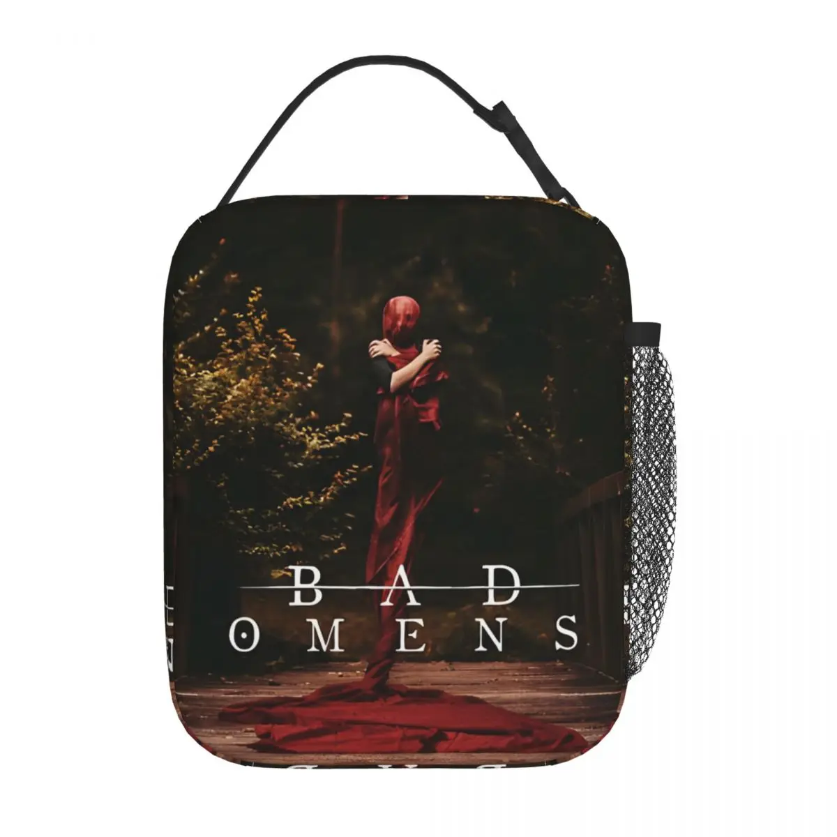 

Bad Omens Metalcore Band Product Insulated Lunch Bags For School Music Album Food Box Leakproof Cooler Thermal Lunch Boxes