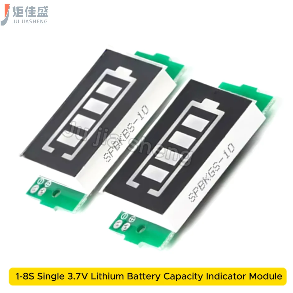 3/5PCS 1-8 strings single 3.7V lithium battery capacity indicator module 4.2V display electric vehicle battery capacity tester