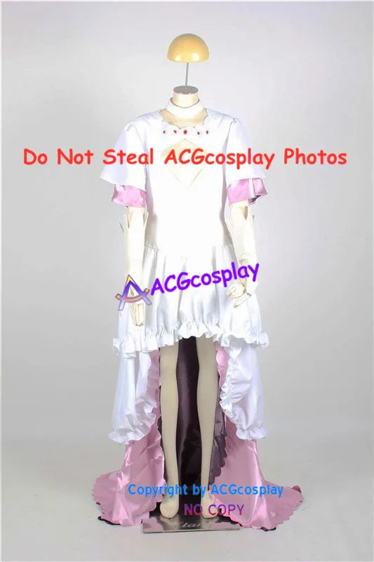 Puella Magi Madoka Magica Goddess Madoka Cosplay Costume dress acgcosplay include long stockings