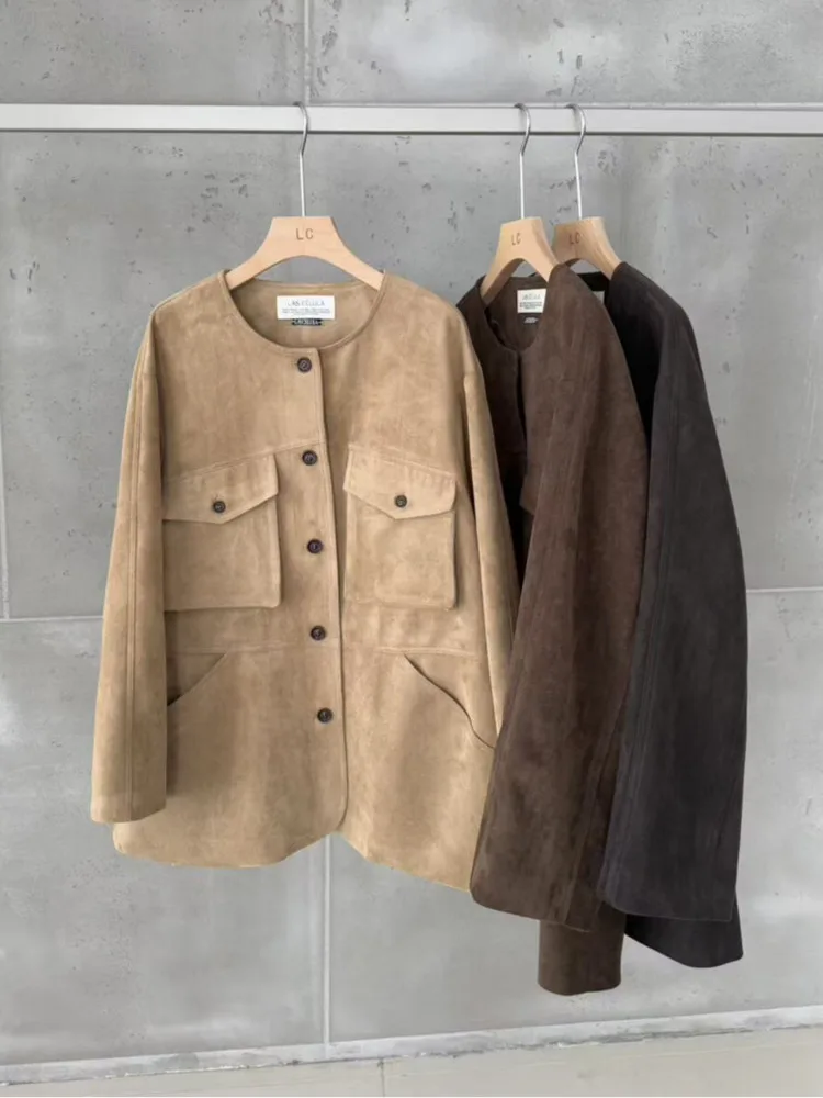 CiCi 2025 معطف قصير لخريف وشتاء للنساء بتصميم عصري وسترة خفيفة الوزن من البوليستر #6