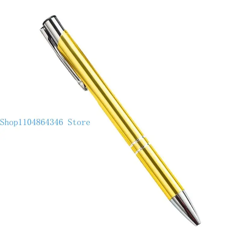 5asd Portable Black Pen Metal Retractable Ballpoint Pens Office Writing Pen