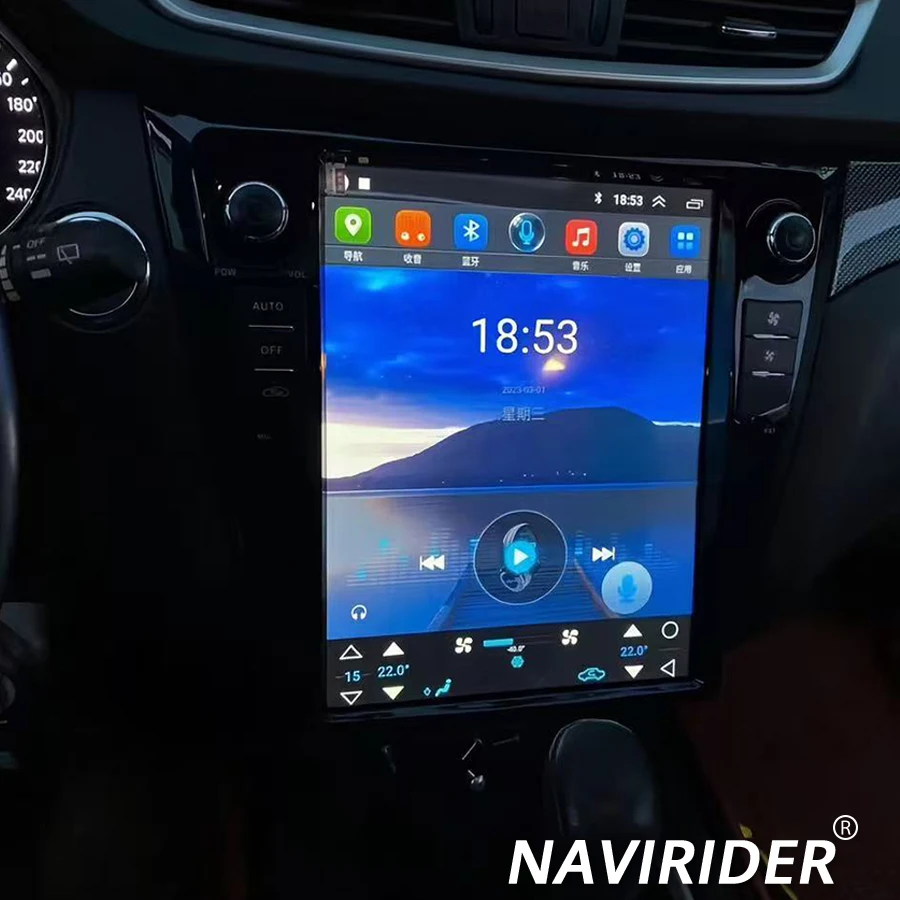 Carplay Screen For Nissan X-Trail Xtrail X Trail T32 Qashqai J11 2012 - 2025 Navi 12.1