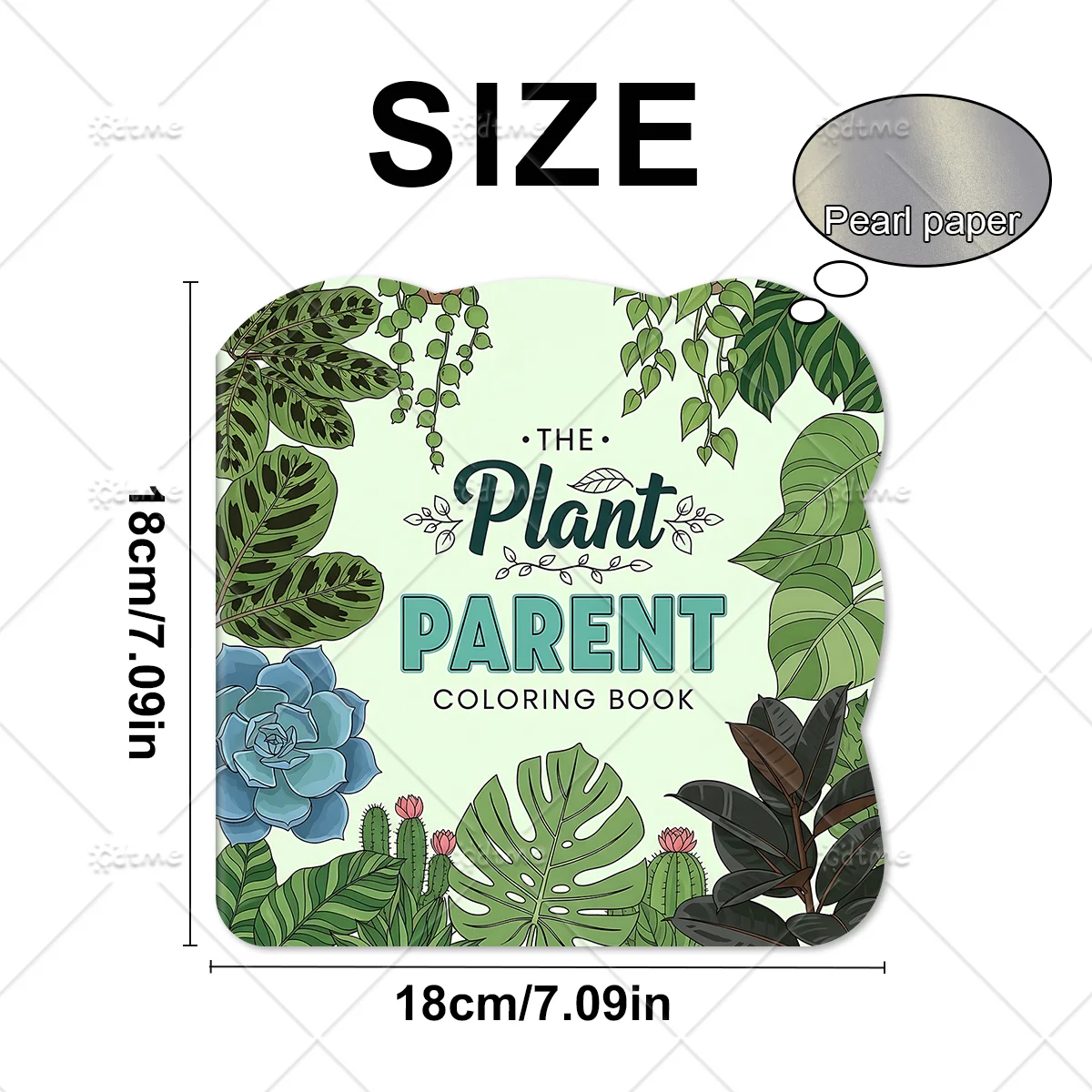Libro da colorare THE Plant PA - Parent Of Plant recensione e prezzo