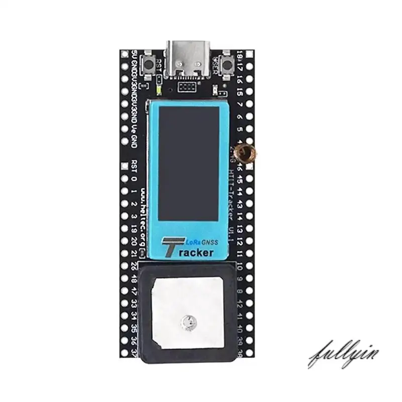 FULL-Lora Wireless Tracker ESP32 Lora Meshtastic Asset Tracker SX1262 Wi-Fi Bluetooth GPS Tracker 433-510MHZ For Bike Car