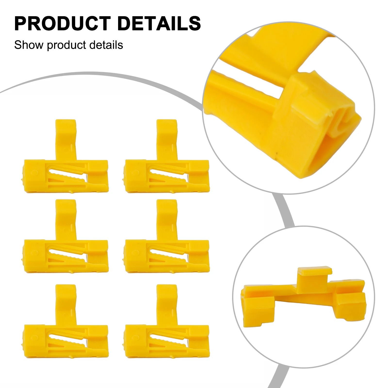 30678009 Windshield Moulding Trim Clip 2000-2009 For Volvo S60 XC70 V70 Practical To Use For Volvo S60 XC70 V70