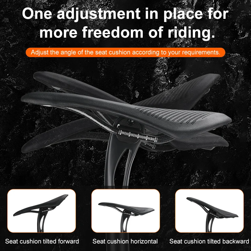 The 2025 new model of bicycle carbon fiber seat tube is lightweight and can float 20° at the back. The seat post is equipped wit