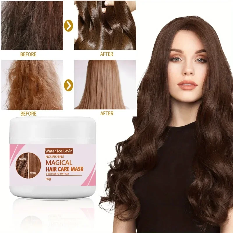 

Magical Hair Mask 5 Seconds Repair Damage Frizzy Soft Smooth Straighten keratin for Hair Deep Treat Moisturize for Hair Care