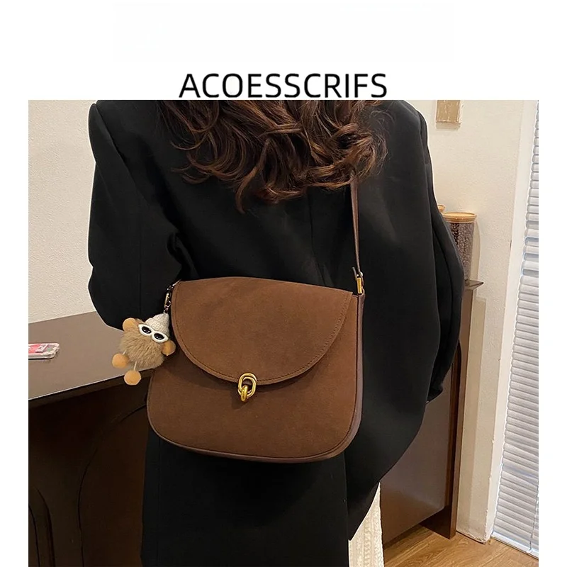 

Женская сумка через плечо Lulu Tevra, новинка 2025, маленькая матовая сумка для подмышек, универсальная сумка на одно плечо, повседневная простая сумка