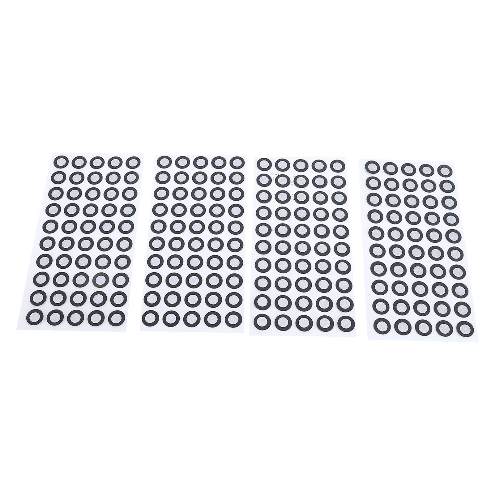 

500 Pcs 3D Scan Tracking Dots for Motion Analysis 3D Scanning Marker 6mm ID 10mm OD Reference Point Diffuse Reflection Markers
