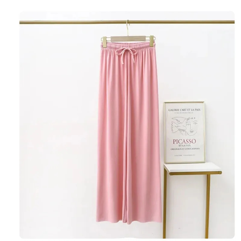 Women solid color elegant casual fashion Japanese Korean European and American pants