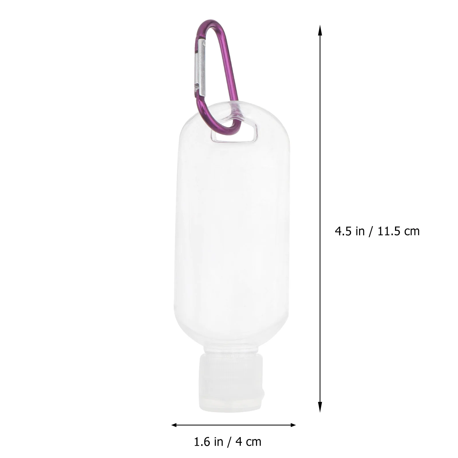 10pcs Hook Bottles 50Ml Leakproof Travel Refillable Containers For Shampoo Lotion Sunscreen Portable Squeeze Press Reusable