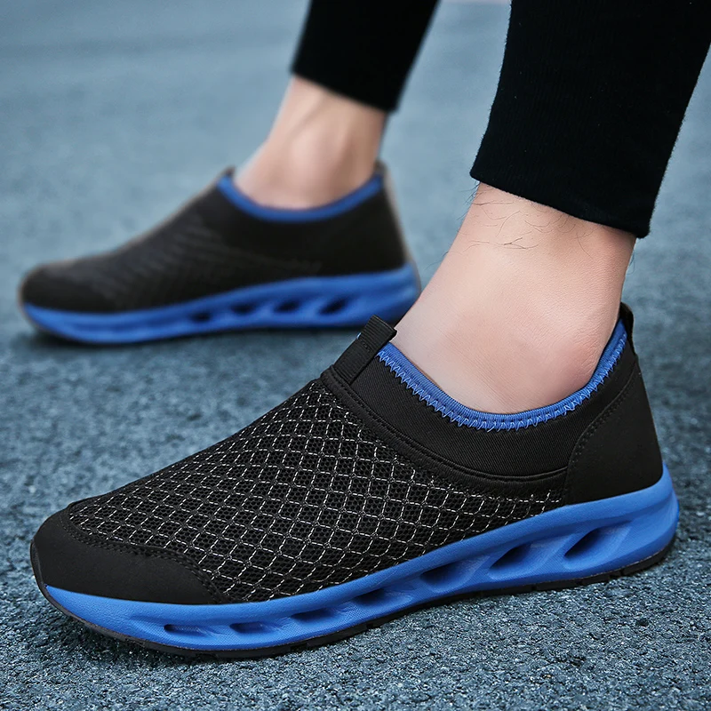 

Summer Casual Shoes, Suxi Shoes, Flat Shoes, Mesh Shoes, Breathable Sleeves, Soft, Comfortable, and Antiskid Men's Sandals