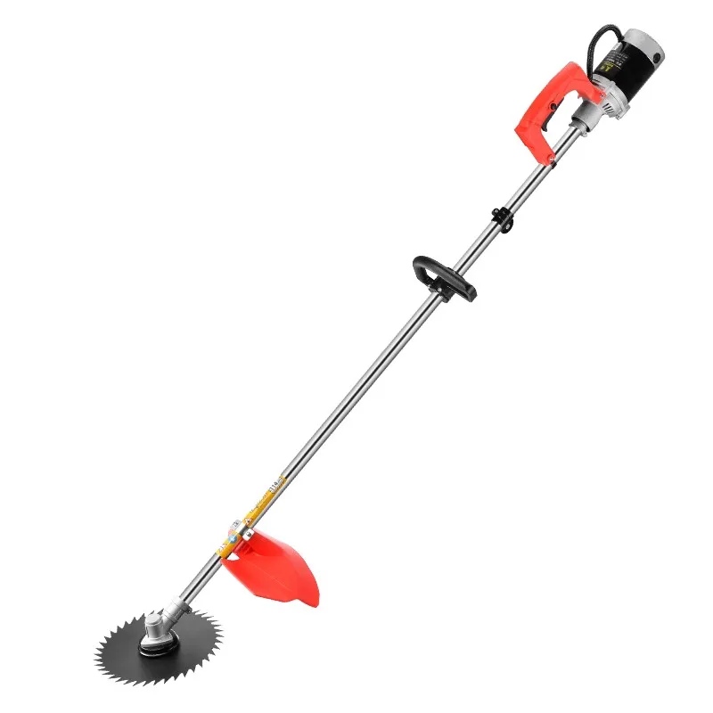 Electric lawn mower rechargeable outdoor lithium battery weeder backpack battery high power orchard land reclamation harvester