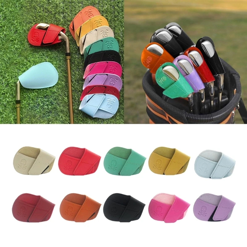 Penutup Kepala Stik Golf Penutup Wedges Aksesori Olahraga Golf Pelindung Putter