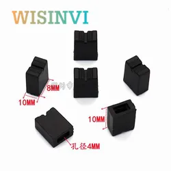 10 sztuk korektor push key cap mikser suwak Fader potencjometr przesuwny Pusher Cap pokrętło otwór wewnętrzny 4mm