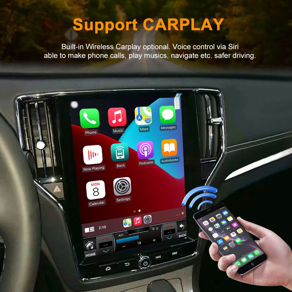 12.1 بوصة نظام صوت السيارة أندرويد 13 لاعب مع نظام تحديد المواقع FM الارسال إلكترونيات السيارات Roewe RX5 2016 2017 2018 شاشة سيارة تعمل باللمس