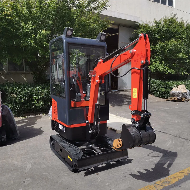 

YG Customized YG-10 Mini Excavator With Cab Accessories 1.0 Ton Mini Excavator With Cab