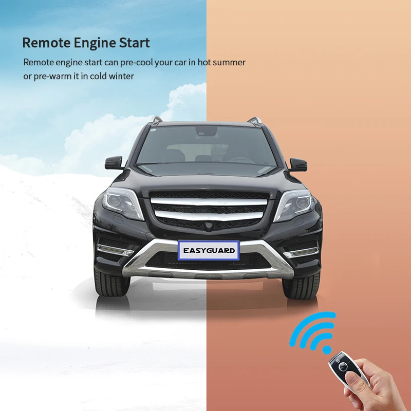 EASYGUARD التوصيل والتشغيل PKE كاتب عن بعد NFC مناسب لـ 13-15 Benz GLK/13-14 E Class W212 /12-18 CLS/12-15 SLK/16-19 SLC #6