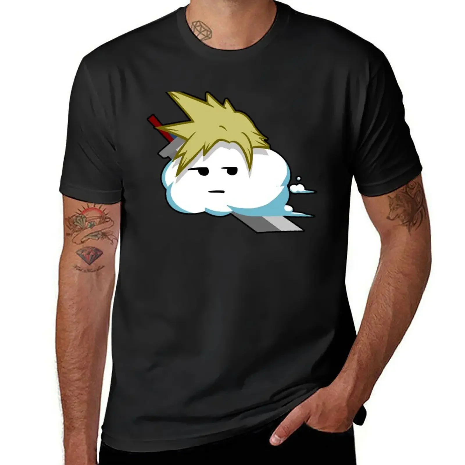 

Cloud Puns! T-Shirt vintage graphic tee sublime Funny t-shirt Men's t-shirt