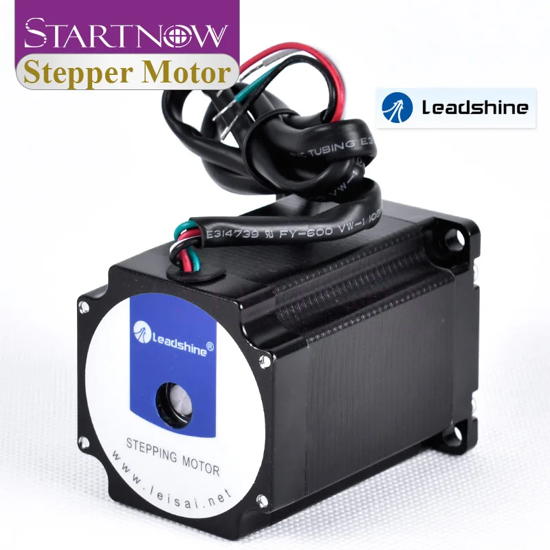 Startnow Leadshine Stepper Motor 57HS22 2 phase 4 Wires Axis Diameter 8mm Axis Length 21mm for CNC Engraving Milling Machine