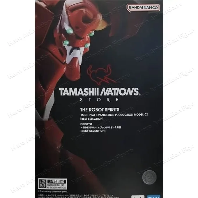 In‑Stock Bandai TNT Limited THE ROBOT SPIRITS Evangelion Unit-02 New Century Greetings Now in Stock Toys Gift