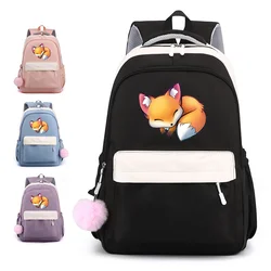 Cute Cartoon Fox Backpack New Fashion Casual High Quality Backpack Cute Fox Backpack School School Bag Cartoon School Bag