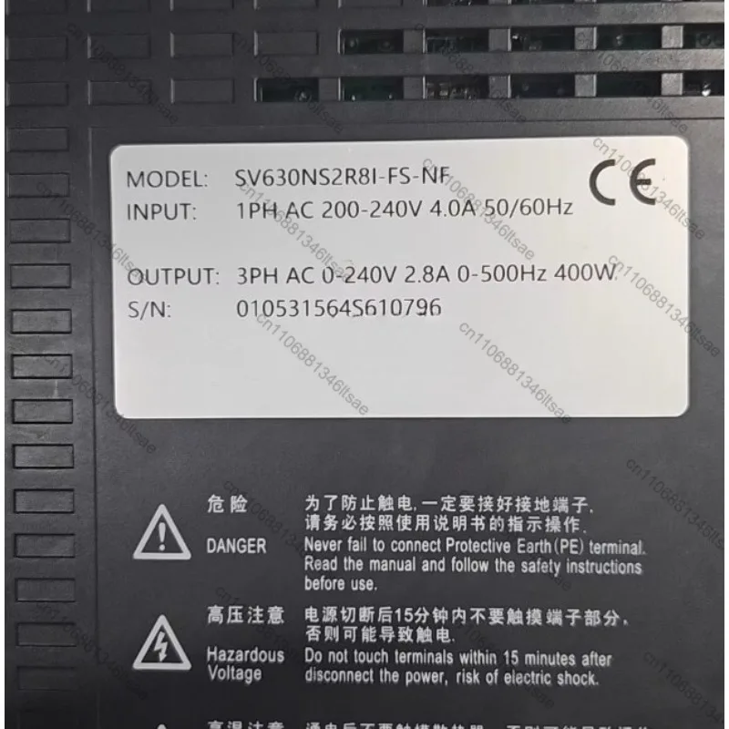 Accessories 1pcs servo drive sv630ns2r8i-fs-nf 400w, three-phase ac output 0-240v, input ac200-240v 4a