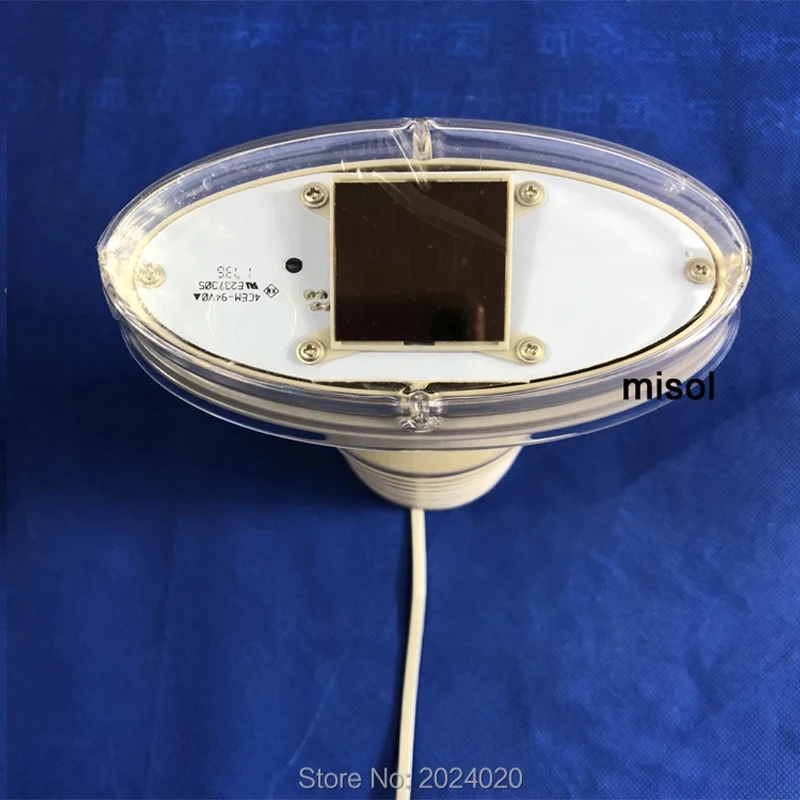 Imagem -05 - Peça Sobresselente para a Estação Meteorológica o Transmissor e o Sensor Thermo Hygro 433mhz com Painel Solar