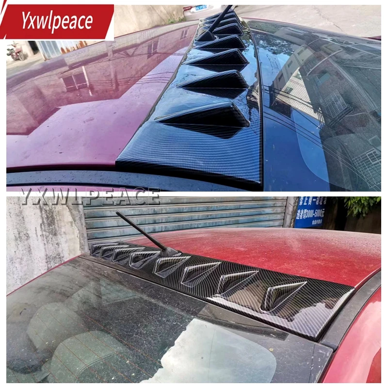 

For Mitsubishi Lancer EX 2009-2016 Roof Spoiler High Quality ABS Plastic Rear Window Roof Wing Car Accessories