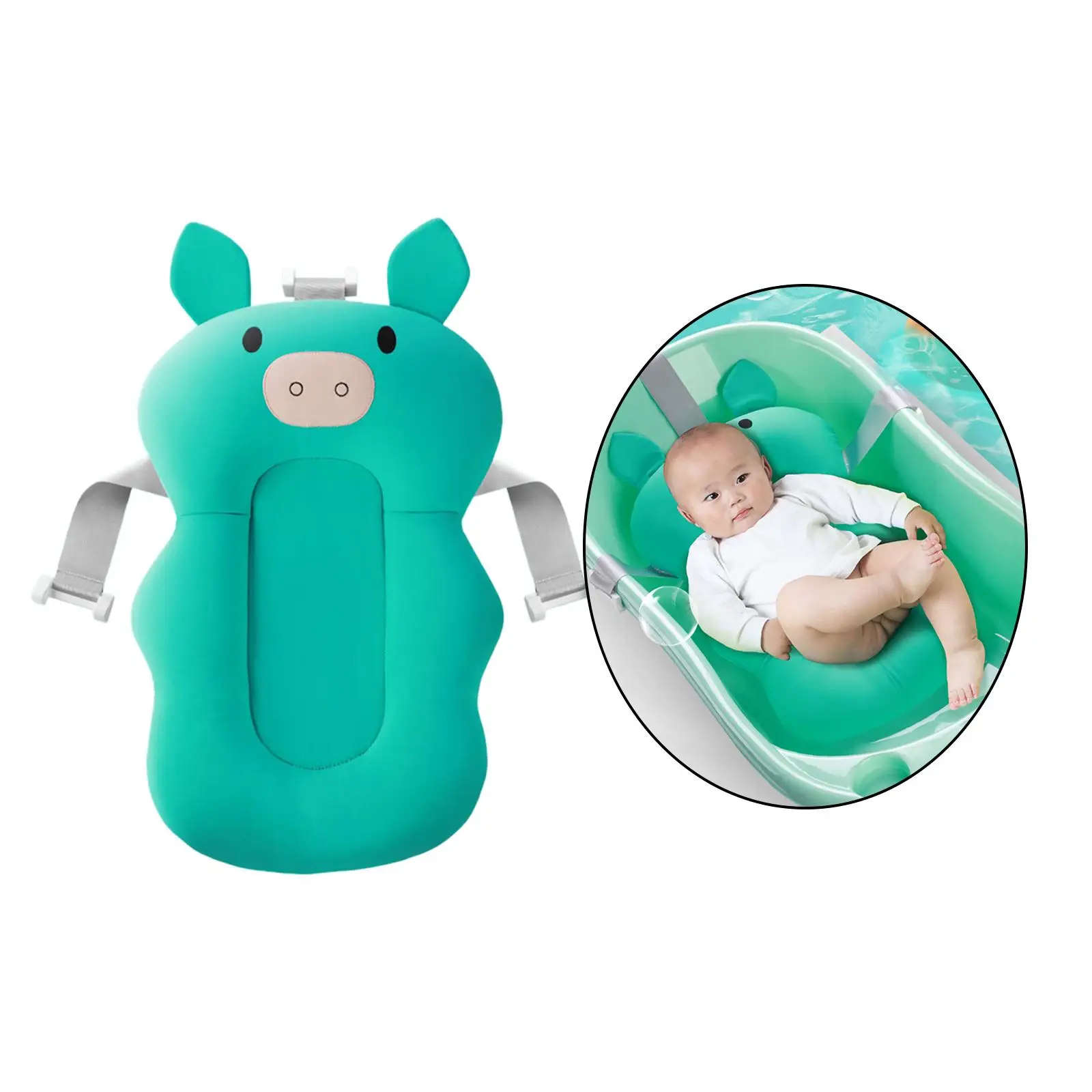 

Baby Bath Cushion Supporter Cushion Baby Bath Pad for Toddler 0-12 Months
