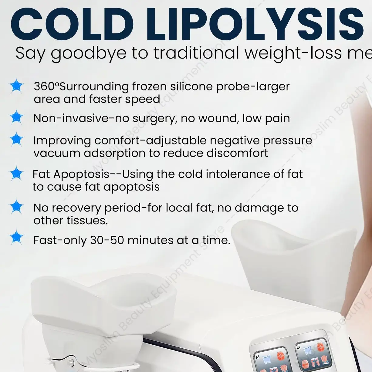 Cold Diamond Ice Sculpture 360 Cryolipolysis Body Sculpt Dissolving Loss Slimming Fat Burner For Body Carving Tightening Lifting