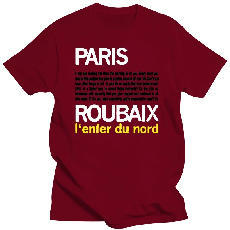 Homens impressos T Shirt Algodão O-Neck tshirts Paris Roubaix Short-Sleeve Mulheres T-Shirt