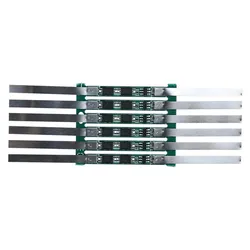 10 Stks/partij Bms 1S 3.7V 5a 18650 Lithium Batterij Beschermingsplaat Met Nikkel Strip Lassen Voor Power Bank Diy Opladen