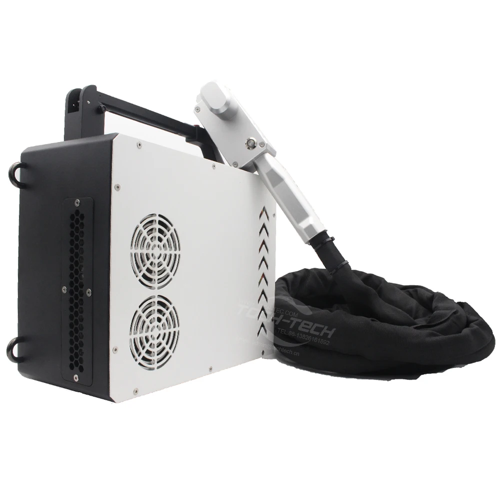 

50w 100w 200w Portable Pulse Laser Cleaning Machine rust Paint Oil Remove Metal Non Metal Wood Clean Very Portable Easy to Carry