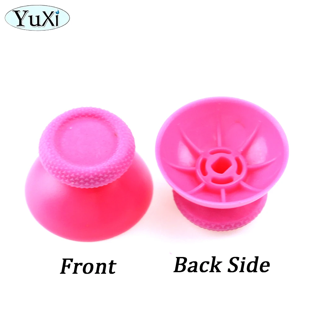 2Pcs For PS5 3D Analog Joystick Buttons Thumbsticks Grip Caps Cover Colorful Keys For PlayStation 5 Controller Replacement Parts