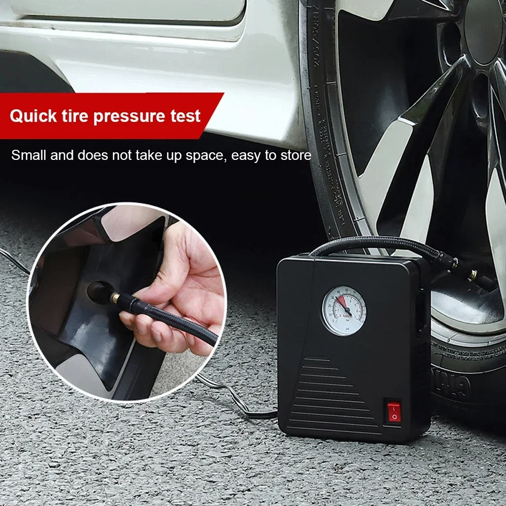 For Xiaomi 96W Car Electric Air Pump Mini Tire Inflator 12V 100PSI 35L Portable Air Compressor For Car Motorcycles Bicycle Ball