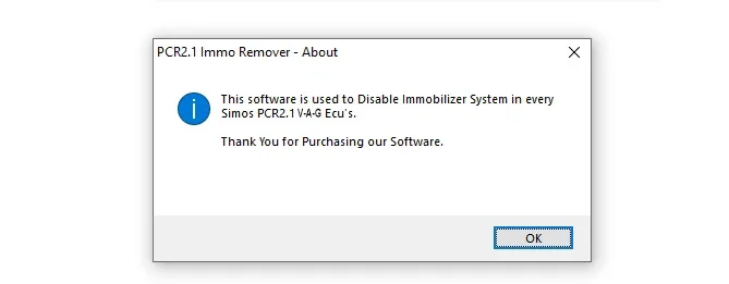PCR2.1 이모 리무버 소프트웨어 PCR 2.1 무제한 버전 IMMO OFF SIMOS 수정 VAG ECU용 체크섬 수정 알고리즘 없음 소프트웨어