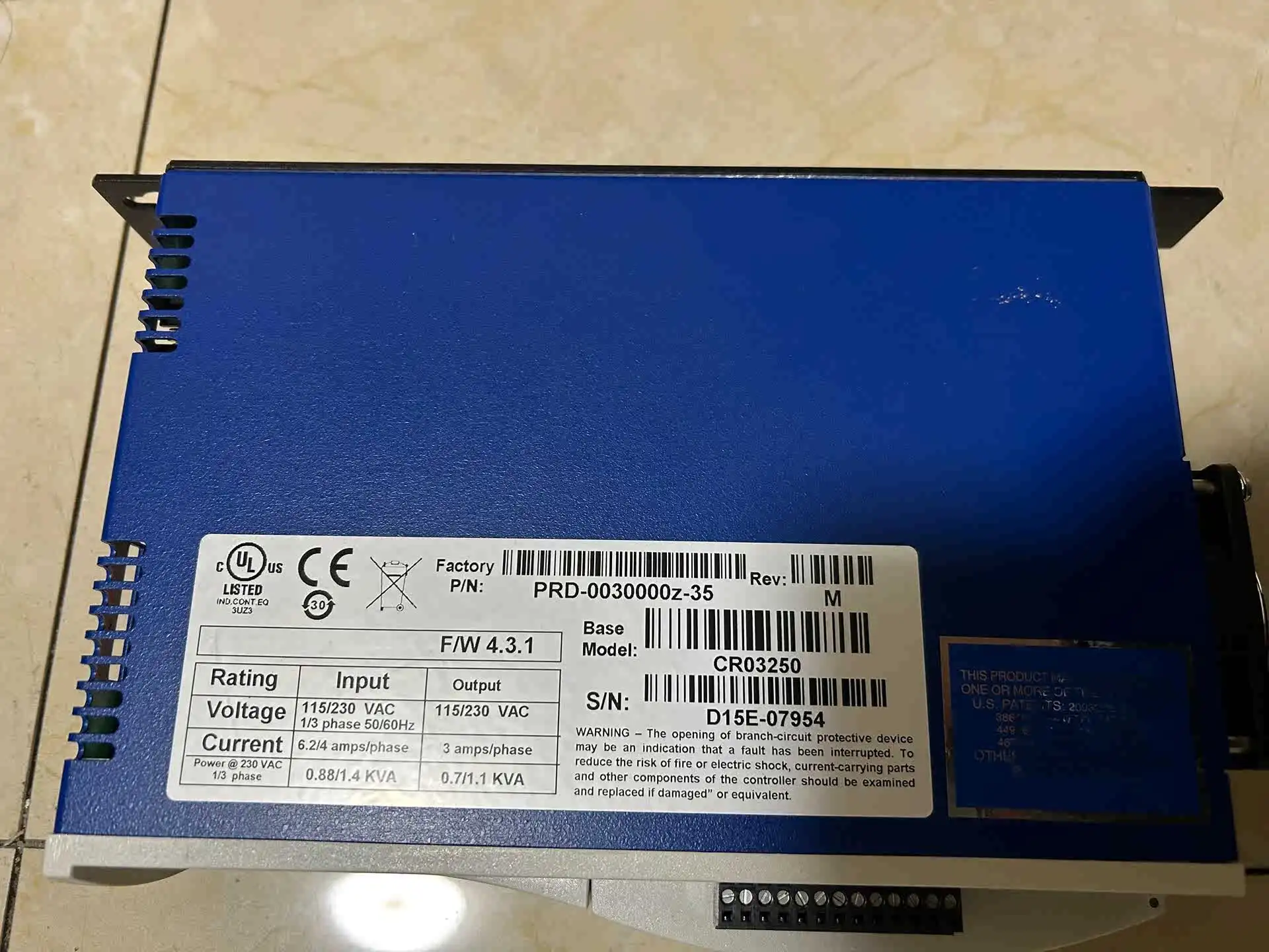 محرك سيرفو CR03250 CR03550 لـ Kollmorgen