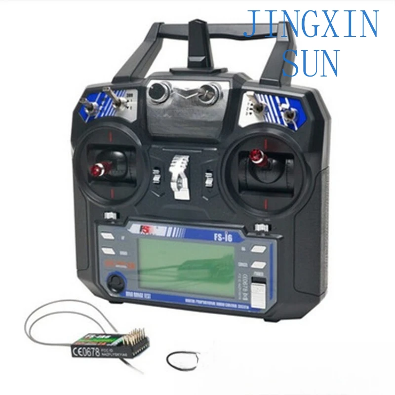 2.4G RC Transmitter for Fusi FS-i6 IA6B Helicopter Fixed Wing Aircraft Drone Remote Control 6 Channel Model Airplane Radio