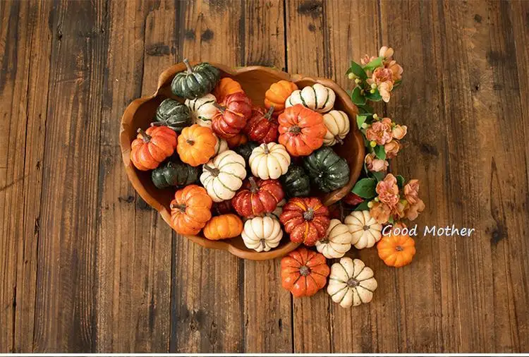 Simulation de Citrouille pour Décoration de Scène d'Halloween, Accessoires de Prise de Vue pour Photo de Nouveau-Né, pour Homme et Bébé 600