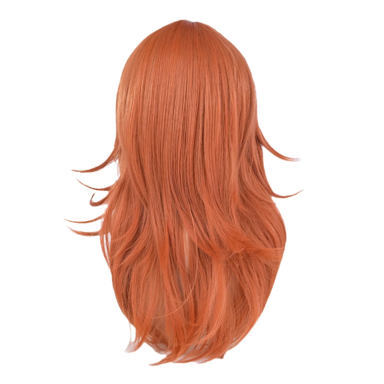 チェンソーマン/デビルマン エンジェルアンドデビル コスプレウィッグ 特殊カラー グラデーションレイヤード わずかにカールして上向きのスタイル