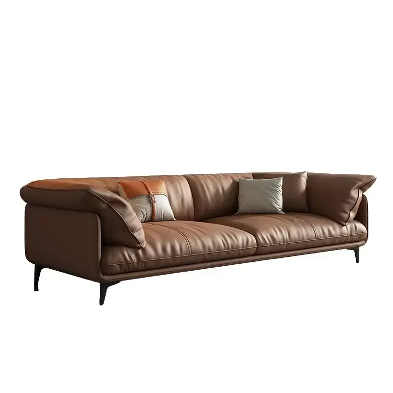 

Leather Designer Living Room Sofas Queen Industrial Lounge Accent Living Room Sofa Bubble Luxury Divani Da Soggiorno Furniture