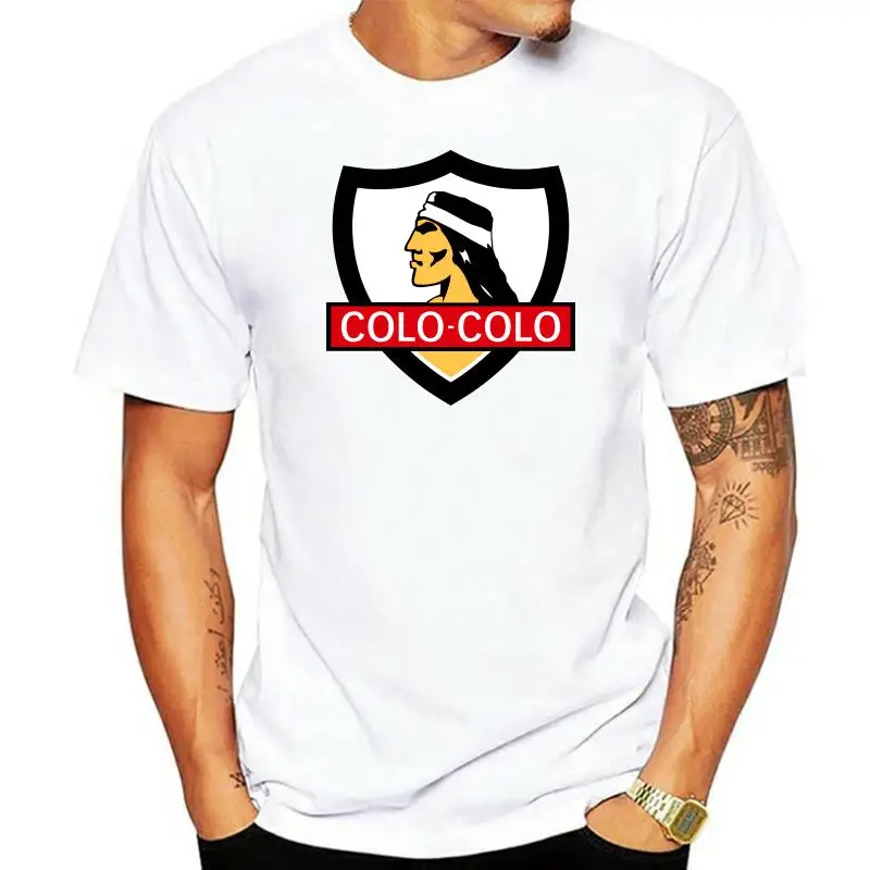 COLO COLO CHILE Black T-SHIRT Jersey Handmade