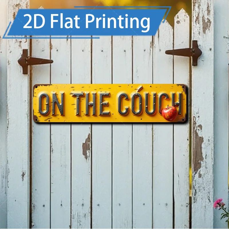 1pc 4x16inch Metal Sign 