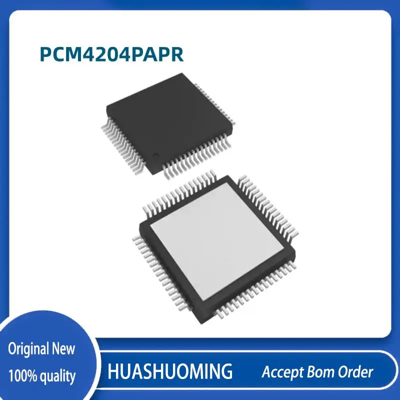 

NEW 10pcs/lot PCM4204PAPR PCM4204 HTQFP64