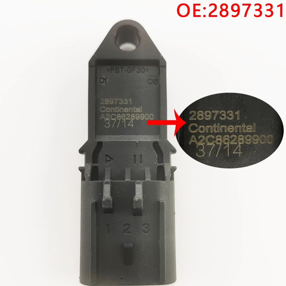 For 2897331 A2C86289900 4076493 MAP Sensor Manifold Absolute Pressure Sensor YMRL-AUTO