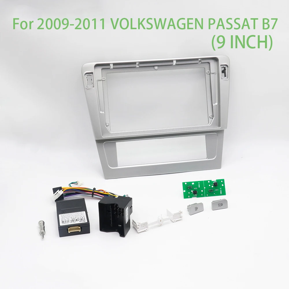 

9 Inch For 2009-2011 VOLKSWAGEN PASSAT B7 Central Control Navigation Frame Modification Panel