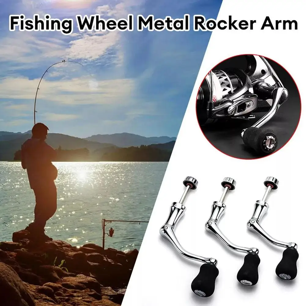 Reel Replacement Power Handle Fishing Reel Handle Knob Handle Arm Rocker Metal Tools Reel New Grip Fishing Spinner Z9G9