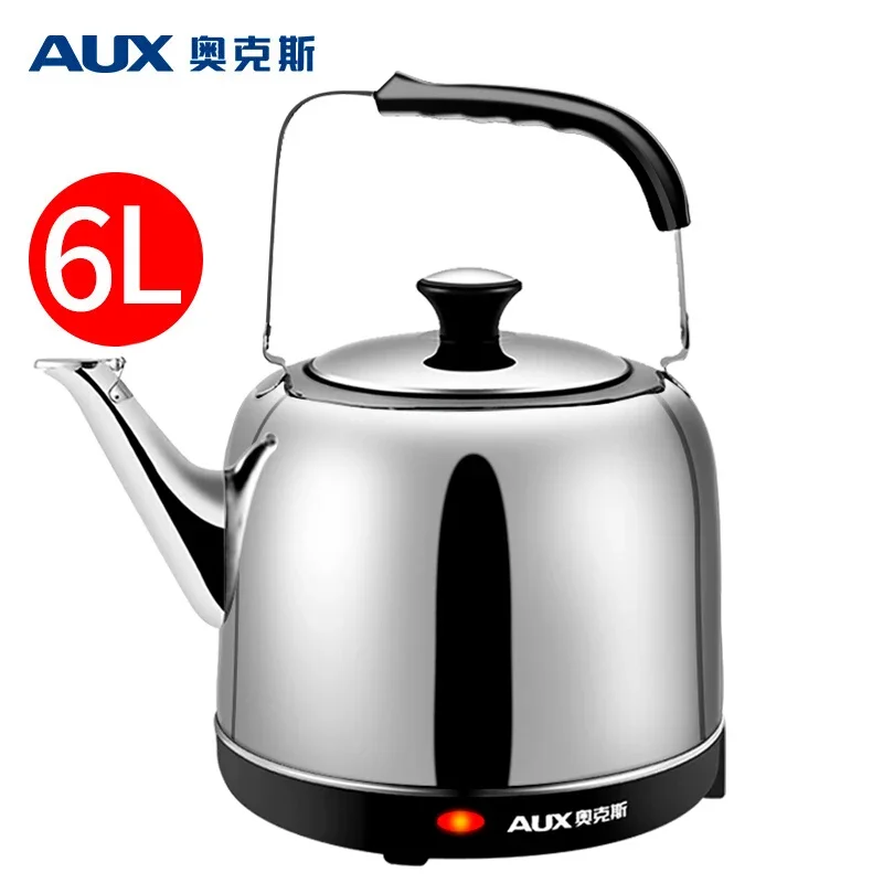 For Electric Kettle 304 Stainless Steel  Large Capacity 6L Tea Maker Aquecedor De Agua Eletrico