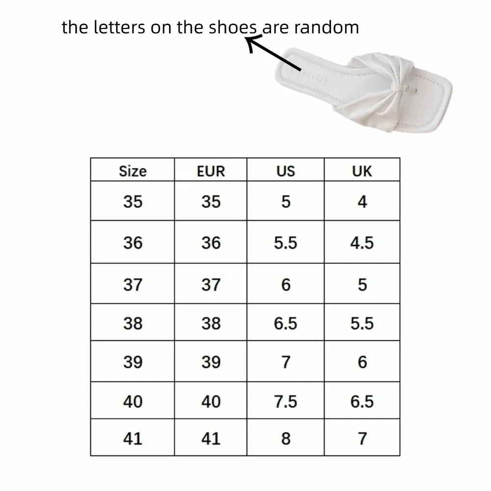 Light Luxury PU Bow Beachwear Flip Flops Soft Sole Anti Slip Clip Toe Flip Flops Shoes Sweet Flat Slippers Women Girls